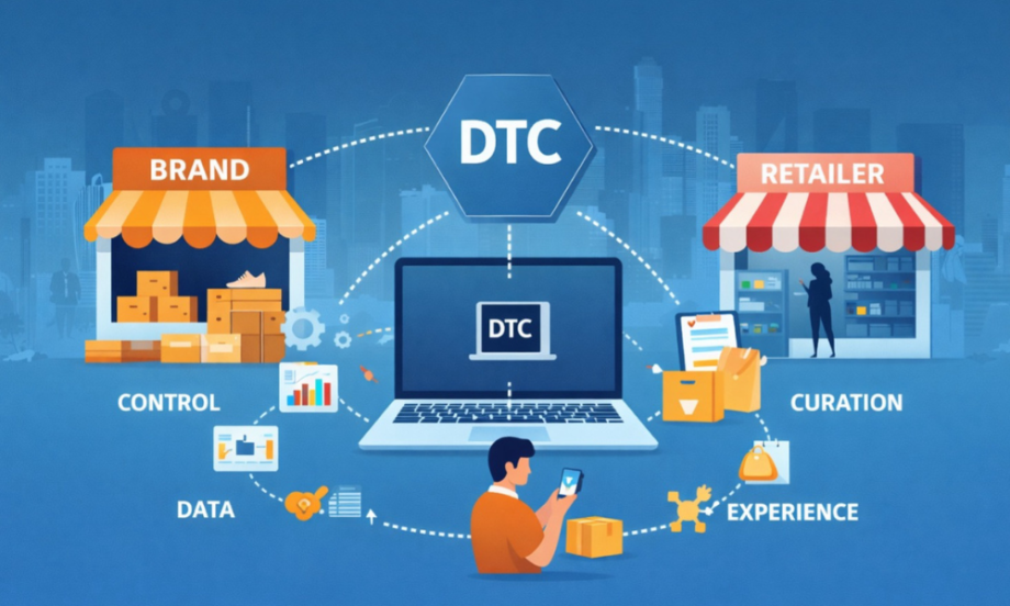DTC som drivkraft - Fra trussel til strukturel transformation af detailhandlen