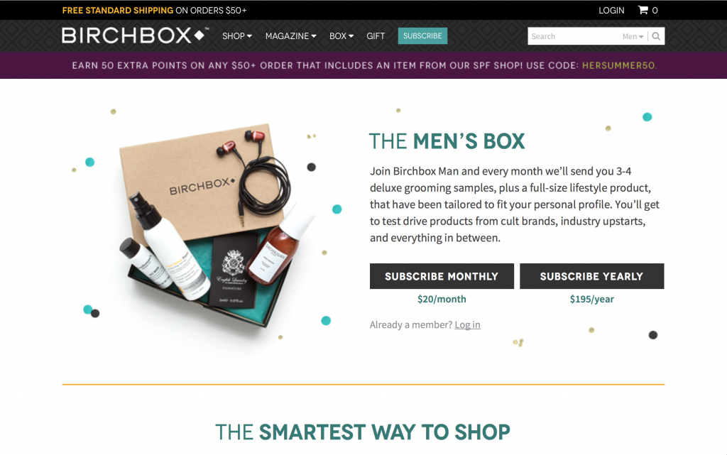 2. Birchbox