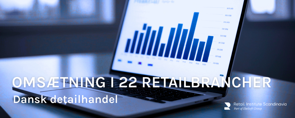 Omsætning i 22 retailbrancher